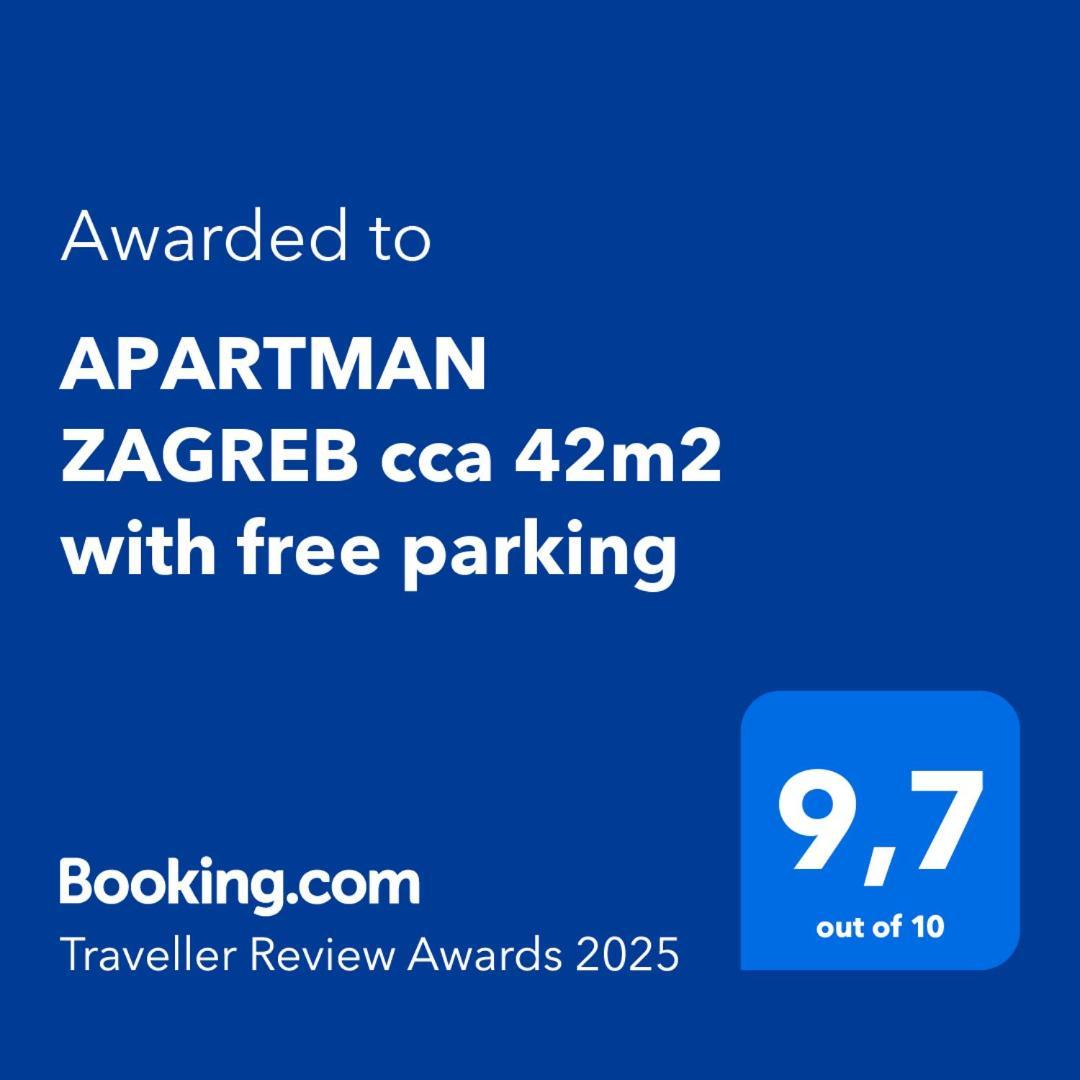Apartman Zagreb Cca 42M2 With Free Parking Exterior foto